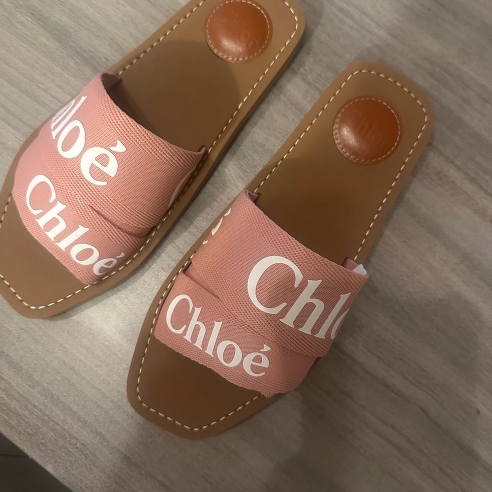 Pink Slide Sandals